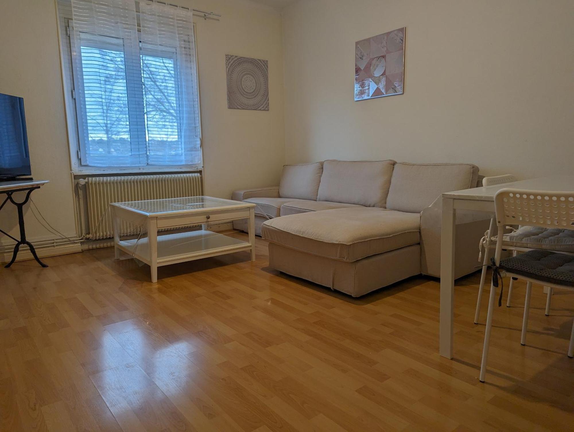 Le Balois - Appartement 2 Chambres, Salon, Cuisine Equipee, Parking Et Wifi Gratuit Mulhouse Luaran gambar